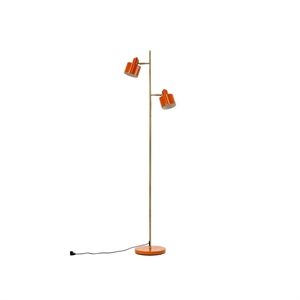 Dyberg Larsen Ocean Floor Lamp Orange/ Brass