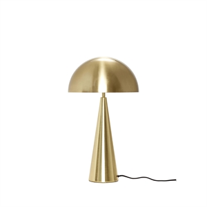 Hübsch Mush Table Lamp High Brass Color