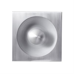 Verner Panton Spiegel Wall Lamp/ Ceiling Light Brushed Aluminum