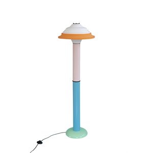 Sowden FL4 Floor Lamp Pink/ Blue