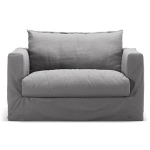 Decotique Le Grand Air Nou Love Seat Armchair Light Gray