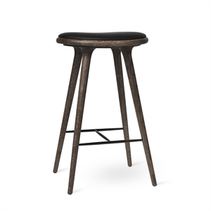 Mater High Stool Bar Stool Dark Stained Oak 74cm