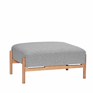 Hübsch Moment Pouf Gray