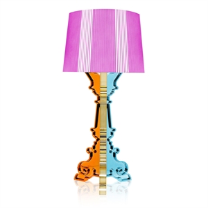Kartell Bourgie Table Lamp Multicolored Fuchsia