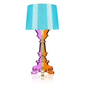 Kartell Bourgie Table Lamp Multicolored Light Blue