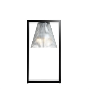 Kartell Light-Air Table Lamp Sculpted Black/ Crystal
