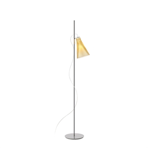 Kartell K-LUX Floor Lamp Straw Yellow/ Gray