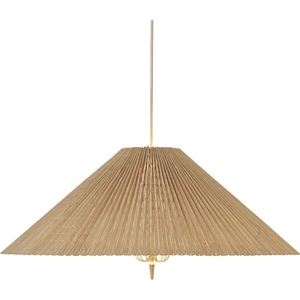 GUBI Tynell Collection 1972 Pendant Brass/ Bamboo