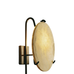 Louise Roe Moon Lantern Wall lamp Black/Onyx Stone