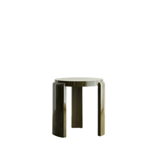 Louise Roe Spina Stool Olive Green Beech