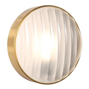 Astro Montreal Wall Lamp Ø30 Brushed Brass