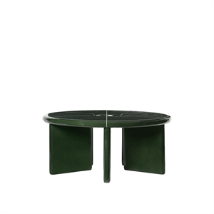 Ferm Living x Utzon Can Lis Deya Coffee Table Ø80 Dark Green