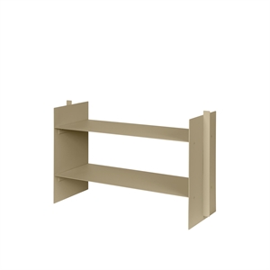 Ferm Living Lager Row Side Table & Shoe Rack Cashmere