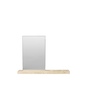 Ferm Living Caseta Table Mirror Travertine