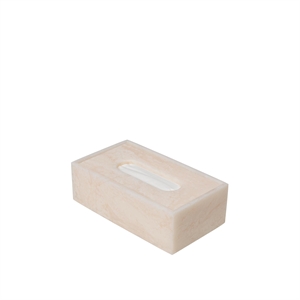 Ferm Living Mist Napkin Box Pearl