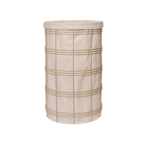 Ferm Living Fio Laundry Basket Cashmere/Natural