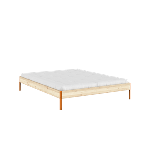 Karup Core Bed Frame 160x200 Raw/Solar Orange