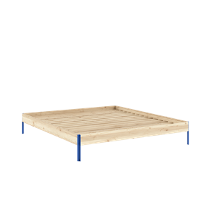 Karup Design Core Bed Frame 180x200 Raw/Vivid Blue