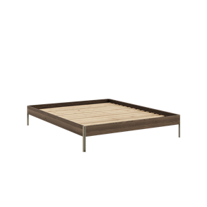 Karup Design Core Bed Frame 160x200 Carob Brown/Sage Green