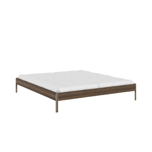 Karup Core Bed Frame 180x200 Carob Brown/Sage Green