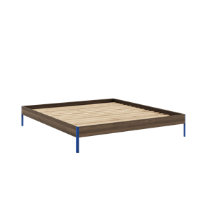Karup Design Core Bed Frame 180x200 Carob Brown/Vivid Blue
