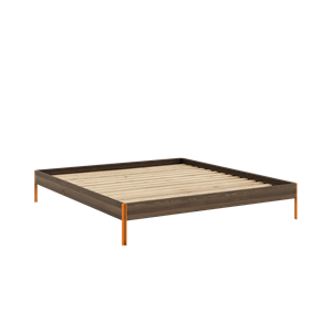Karup Design Core Bed Frame 180x200 Carob Brown/Solar Orange