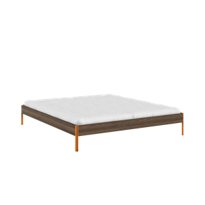 Karup Core Bed Frame 180x200 Carob Brown/Solar Orange