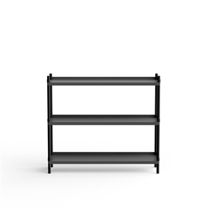 NINE BOLT Shelf 1000 3 Pcs. Black Anthracite