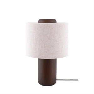 Globen Lighting Bosco 25 Table Lamp Red Stained Oak
