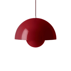 &Tradition Flowerpot VP2 Pendant Vermilion Red