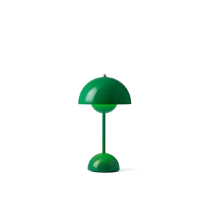 &Tradition Flowerpot VP9 Portable Lamp Signal Green