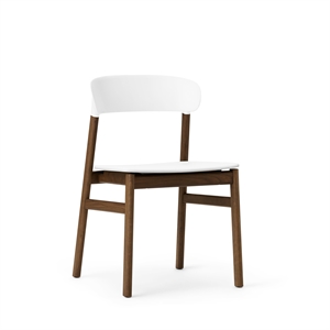 Normann Copenhagen Herit Dining Table Chair Smoked Oak/White