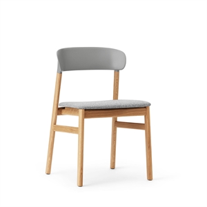 Normann Copenhagen Herit Dining Table Chair Upholstered Oak/Gray