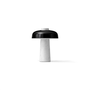 Audo Reverse Table Lamp Carrara/ Black