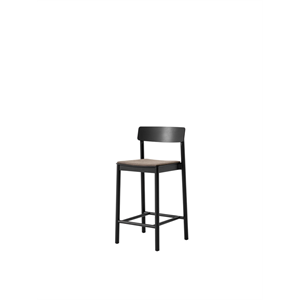 &Tradition Betty TK14 Counter Chair Black Lacquered Ash/Fuse 