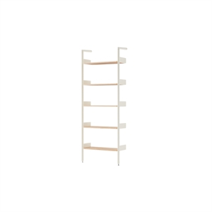 &Tradition Rombe Full Bay IF1 Shelves Bookcase Lacquered Oak