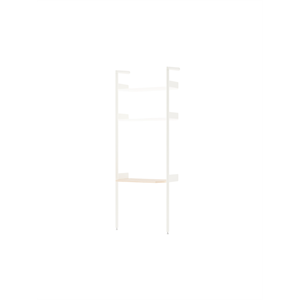 &Tradition Rombe Full Bay IF2 Desk Shelving Lacquered Oak/Alabaster