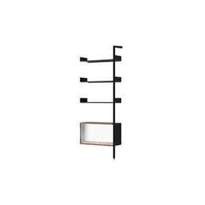 &Tradition Extra Shelf For Rombe Bay IF6 Lacquered Walnut/ Anthracite