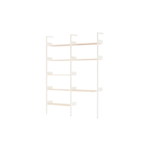 &Tradition Rhomb IF1 &IF5 Shelving Configuration B Lacquered Oak