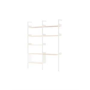 &Tradition Rhomb IF2 &IF6 Shelving Configuration D Lacquered Oak