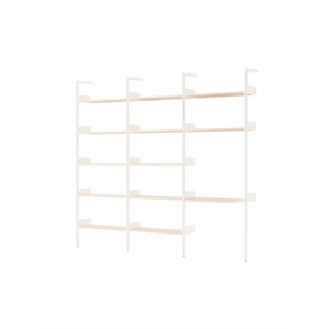 &Tradition Rhomb IF1 &IF4 & IF5 Shelving Configuration G Lacquered Oak