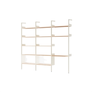 &Tradition Rhomb IF3 &IF5 & IF6 Shelving Configuration J Lacquered Oak