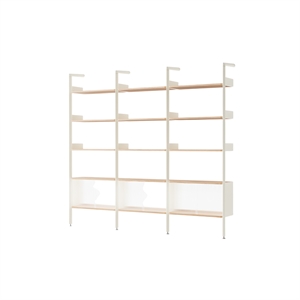 &Tradition Rhomb IF3 &IF6 & IF6 Shelving Configuration K Lacquered Oak