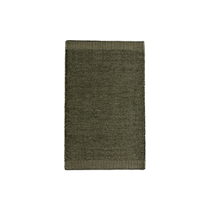 Woud Rombo Carpet 240x170 cm Off White/ Moss Green