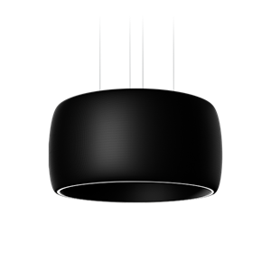 Intra Lighting Black Hole Pendant With Sound System Ø84 Black