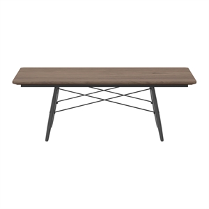 Vitra Eames Coffee Table Rectangular Walnut/ Black Ash