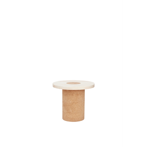 Frama Sintra Side Table/Coffee Table Small White Marble/Cork