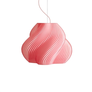 Crème Atelier Soft Serve Pendant Mega Peach Sorbet/ Chrome