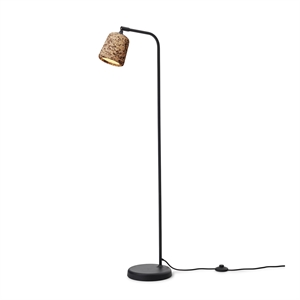 New Works Material Floor Lamp Mixed Cork
