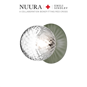 Nuura X Emili Sindlev Liila 1 Wall Lamp Medium Hopeful Green/ Clear Optic
